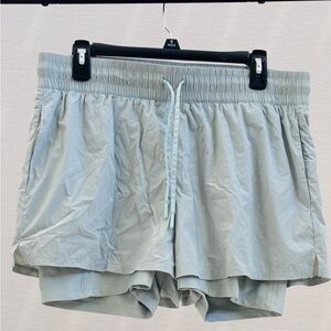 Spyder Light Blue Women's Athletic Shorts